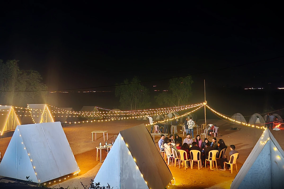 Pawna Lake Camping - Campsite Kadav